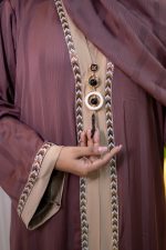 Zafran Fabric Premium Abaya - Image 4