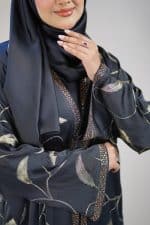 Zafran Fabrics Elegances Embroidery Borka - Image 6