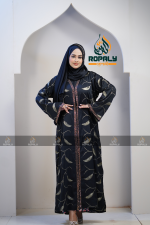 Zafran Fabrics Elegances Embroidery Borka