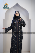 Zafran Fabrics Elegances Embroidery Borka - Image 2