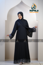 Embroidery DubaiCherry Fabric Borka