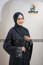 Embroidery DubaiCherry Fabric Borka - Image 3