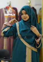 Zafran Fabric Premium Abaya - Image 4
