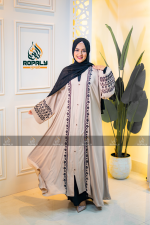 3 Part Exclusive Embroidery Borka