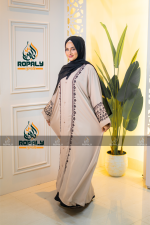 3 Part Exclusive Embroidery Borka - Image 3